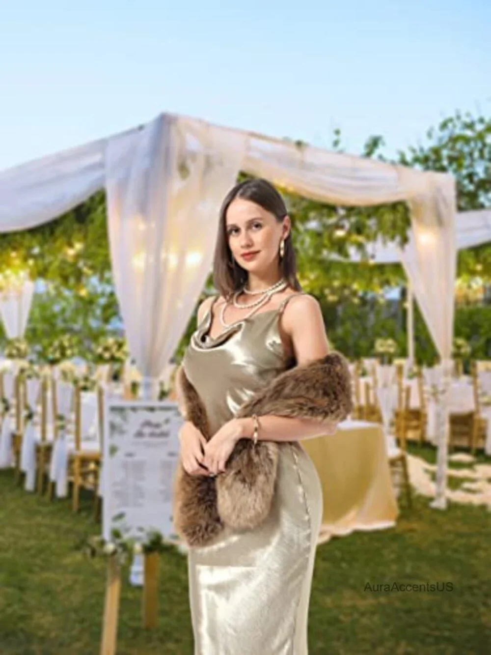 N/A luxurious faux